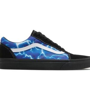 Old Skool 'Lightning - Blue Vans size 5.5 Women’s 7